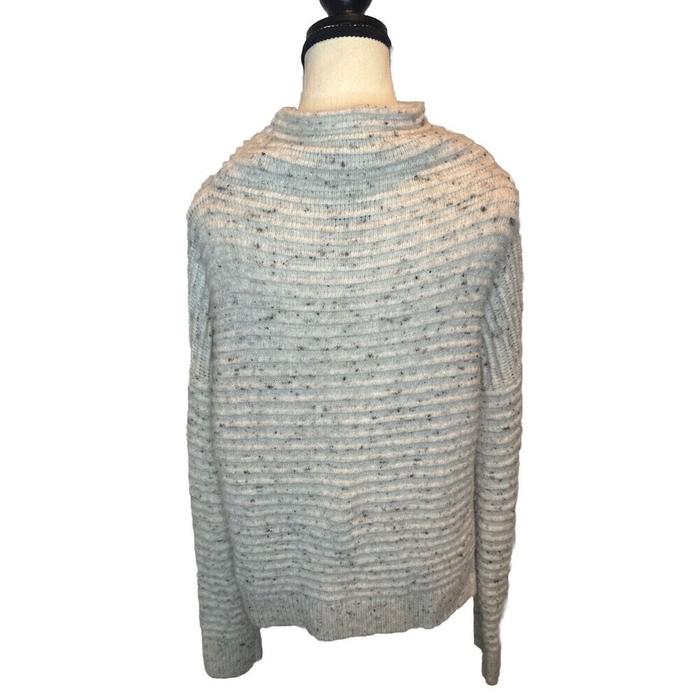 Women’s Madewell Donegal Belmont Knit Mockneck Wool Blend‎ Sweater Sz Medium - Picture 4 of 7